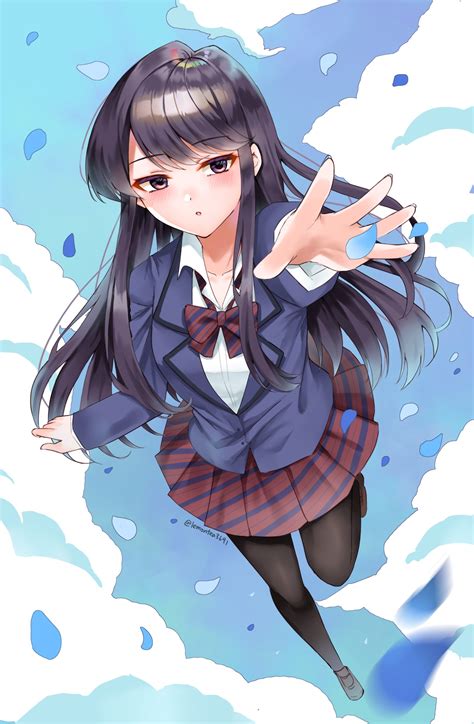 Komi san artwork by @lemontea3691 : r/Komi_san