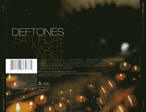 Massacre Underground: Deftones - Saturday Night Wrist (2006)