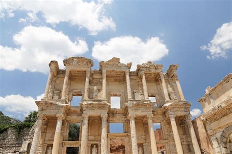 Premium Photo | Library of celsus in ephesus