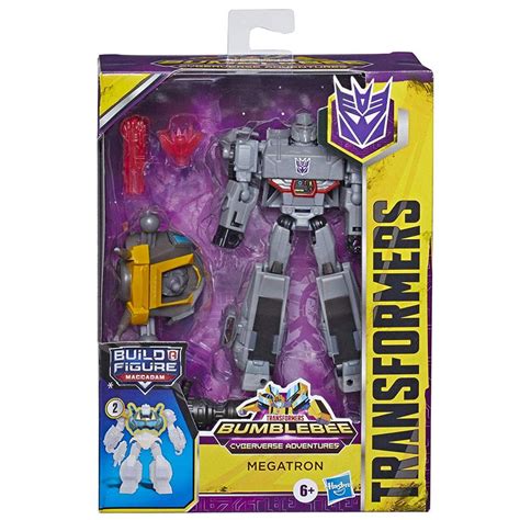 Buy Transformers Cyberverse Adventures Megatron Deluxe - Maccadam BAF ...