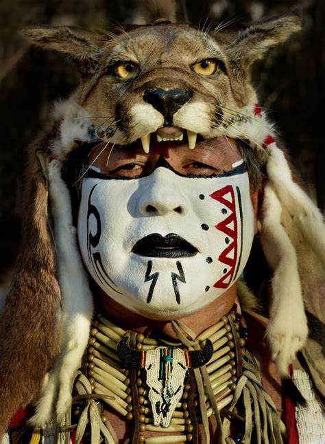 Spirit Of The Mountain Lion | Native american face paint, Native american culture, Native ...