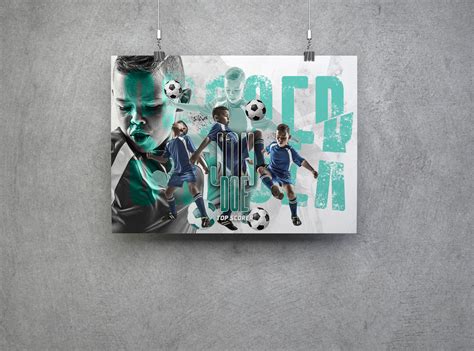 Sports Poster Photoshop Template - Etsy