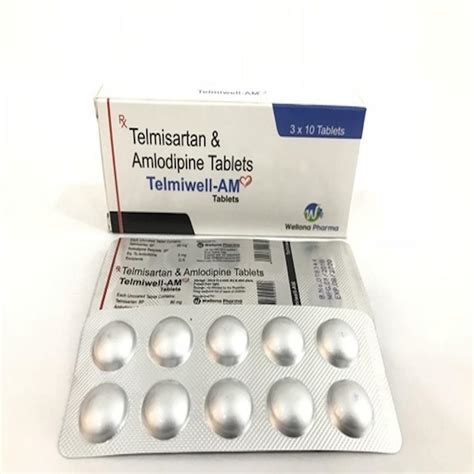 Amlodipine Besylate Eq. To Amlodipine 5mg + Telmisartan 40 Mg - Pharmint