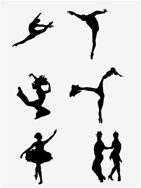 Free Dance Silhouette Men And Women Dancing And Dancing, Dance Clipart, Dance, Silhouette PNG ...