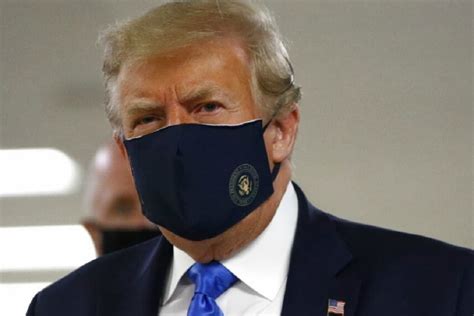 'Heard Very Positive Things': Trump Wears Mask, Voices Hope on Covid-19 ...