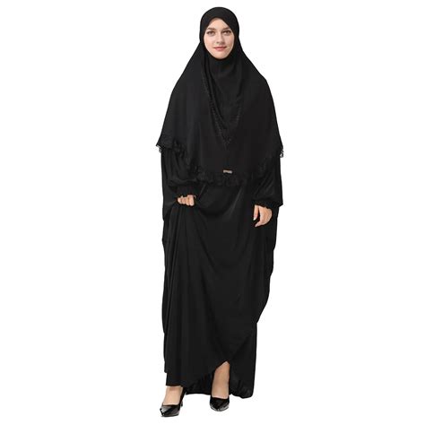 Ramadan Women Prayer Batwing Sleeve Abaya Muslim Islamic Dress Arab Robe Clothes Elegant full ...