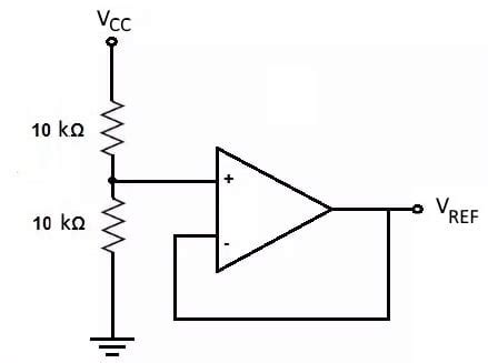 Operational Amplifier Voltage Follower Circuit Diagram