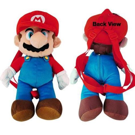 Mario 16' Plush Backpack - Walmart.com - Walmart.com