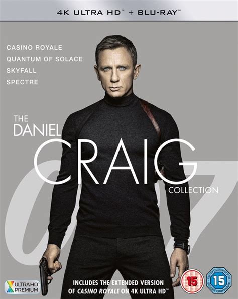 James Bond The Daniel Craig Collection 4K Ultra HD Blu-ray | Free ...