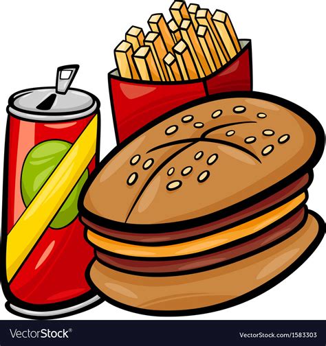 Fast Food Clipart Food Clipart Cute Food Etsy | My XXX Hot Girl