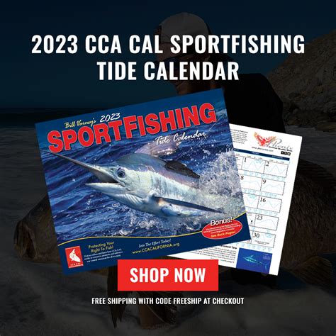 The 2023 Cal Sportfishing Tide Calendar is here! | Bloodydecks