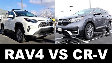 2022 Toyota Rav4 Hybrid Vs 2022 Honda CR-V Hybrid: Is The Rav4 $5,000 ...