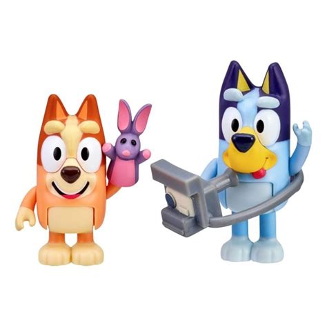 Bluey Photo Fun Pack of 2 Figures - Bright Star Toys