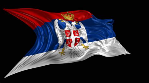 Flag of Serbian Krajina 3d Stock Footage Video (100% Royalty-free) 8614744 | Shutterstock