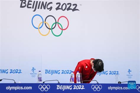 Hanyu Yuzuru of Japan attends press conference at Beijing 2022 - People ...