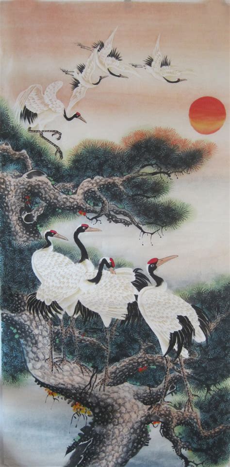 Crane in Chinese Painting | Chinese Painting Blog