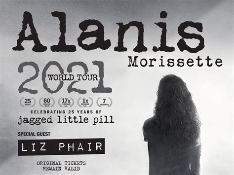 Alanis Morissette Announces New 2021-2022 Dates For World Tour ...