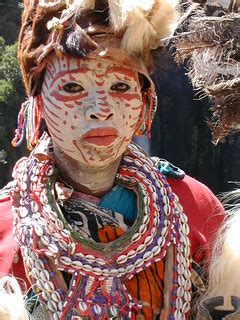 Kikuyu woman "traditional" dress/costume | at Thomson's Fall… | Flickr