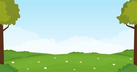 Sky And Grass Clipart Black