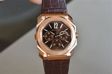 Introducing Bulgari Octo Finissimo Rose Gold and Brown Dial Collection