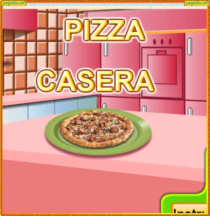 Cocina con sara: Pizza casera | JuegosFUN.net