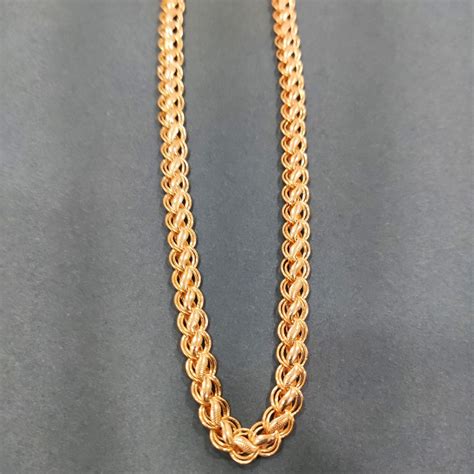 Buy quality gold 916 Lotus chain in Ahmedabad