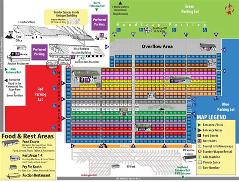 Flea Market Map | Shipshewana Auction & Flea Market