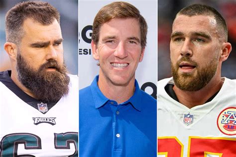 Eli Manning Talks Sibling Rivalry Ahead of Kelce Brothers' Super Bowl