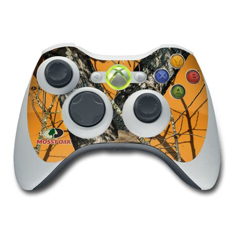 Xbox 360 Controller Skin - Blaze by Mossy Oak | DecalGirl