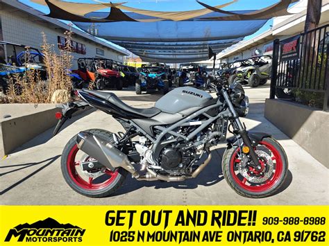 New 2023 Suzuki SV650 | Motorcycles in Ontario CA | SU23019 Glass Sparkle Black / Solid Iron Gray