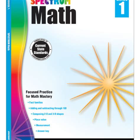 Spectrum Math Workbook, Grade 1 704561-EB - Classful