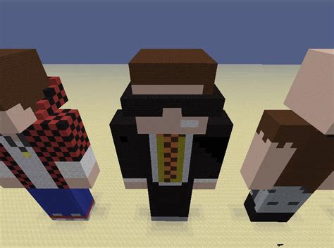 Minecraft skin characters (Taking skin request!) Minecraft Map