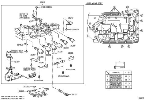 2013 Toyota Camry Body assembly, transmission valve. Body, valve ...