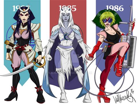 Bad Girls of 80s Cartoons by valkardy on DeviantArt