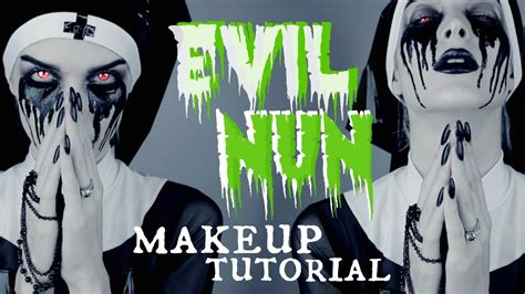 Evil Nun Makeup Tutorial | Makeup tutorial, Halloween makeup tutorial, Halloween inspiration