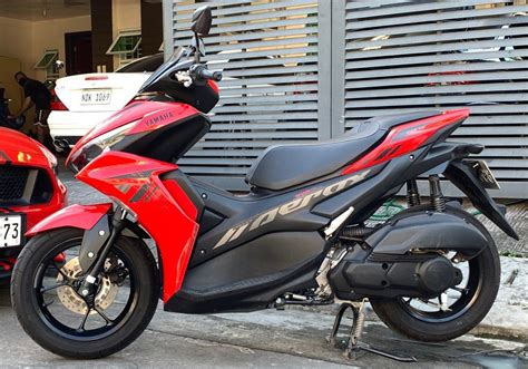 2022 Yamaha Aerox, Motorbikes, Motorbikes for Sale on Carousell