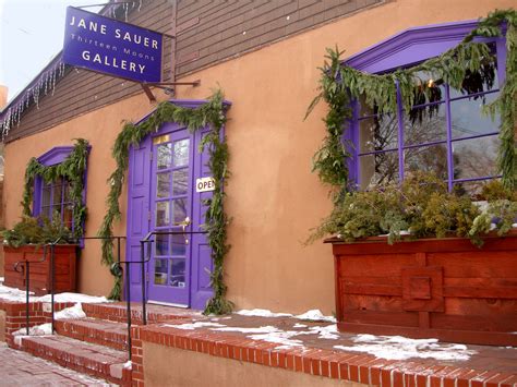 santa fe art galleries canyon road - In Corley