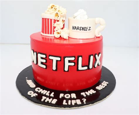 Netflix Lover Theme Cakes, netflix cake movie in lahore