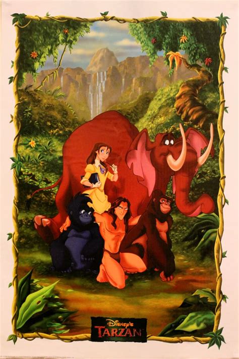 Disney's Tarzan Vintage Concert Poster, Jun 16, 1999 at Wolfgang's