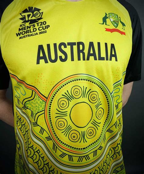 New Australia T20 World Cup Jersey 2022 | Asics Australia Cricket T20 WC Shirt 2022 Alinta ...