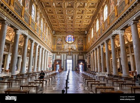 Rome, Italy, Basilica of Saint Mary Major (Basilica di Santa Maria ...