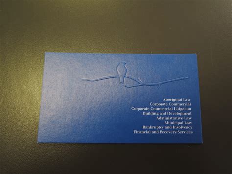 Embossed Business Cards Printing | Print Shop Calgary - Minuteman Press ...