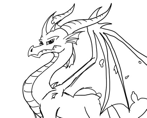 Dragon doodle by IcelectricSpyro on DeviantArt