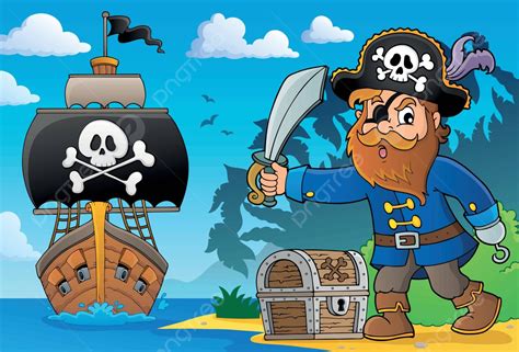 Pirate Holding Sabre Theme 2 Skull Drawing Beard Vector, Skull, Drawing, Beard PNG and Vector ...