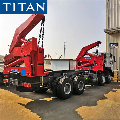 TITAN side loader 20ft container side lifter truck trailer for sale