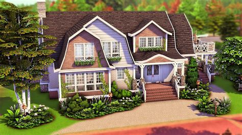 Generations Family Home | The Sims 4 Speed Build | Sims 4 house building, Sims 4 family house ...