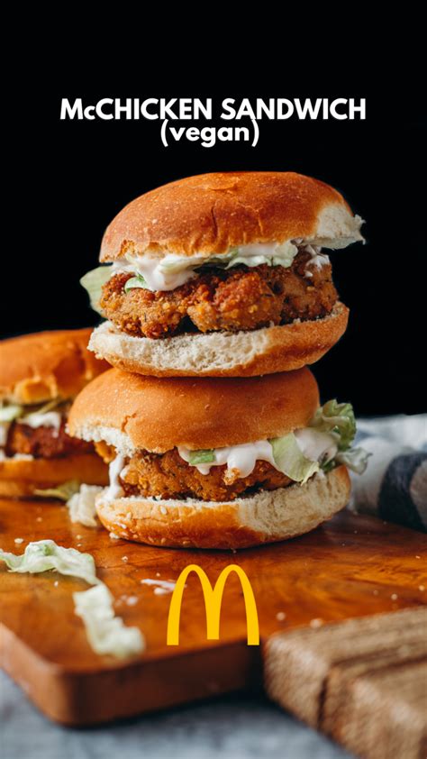 Vegan McChicken Sandwich (Copycat Recipe!) - Liv B.