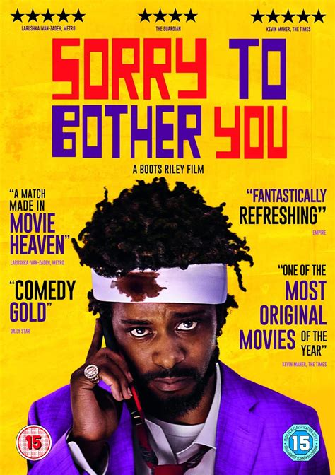 Sorry to Bother You (DVD) [2018]: Amazon.co.uk: Tessa Thompson, Lily James, Armie Hammer, Forest ...