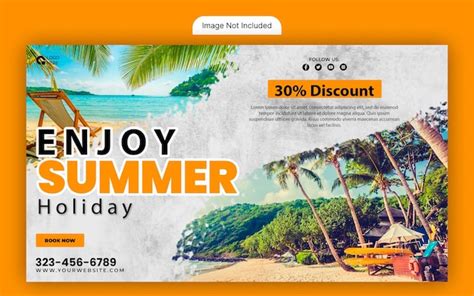 Premium PSD | Holiday banner design