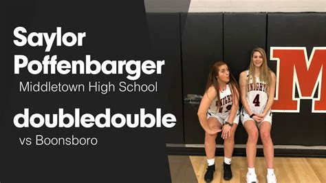 Double Double vs Boonsboro - Saylor Poffenbarger highlights - Hudl